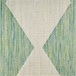 Nourison Home Positano 9' x 12' Fabric Blue Green Area Rug