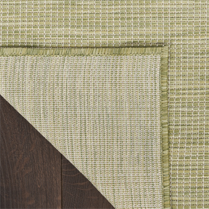 Nourison Home Positano 12' Runner Fabric Green Area Rug
