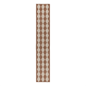 Nourison Home Positano 12' Runner Fabric Terracotta Area Rug