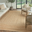Nourison Home Terrazzo Jute 8' x 10' Natural  Area Rug