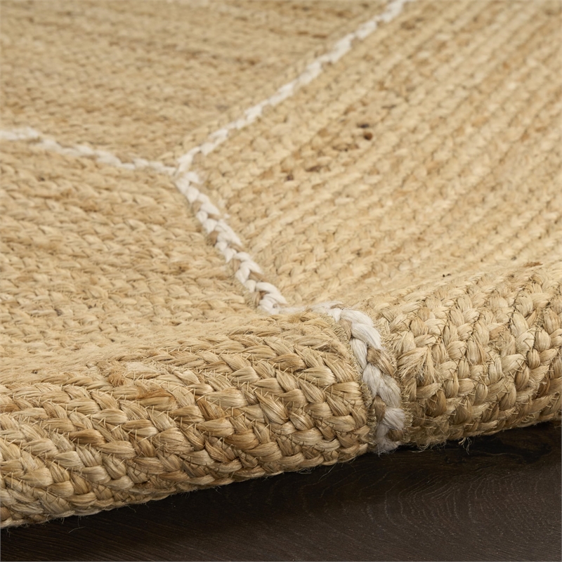 Nourison Home Terrazzo Jute 8' x 10' Natural  Area Rug