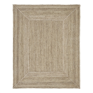 Nourison Home Terrazzo Jute 8' x 10' Natural Grey Area Rug