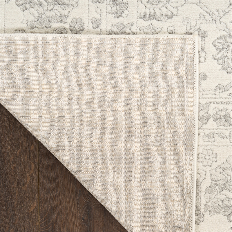 Nourison Home Grace 5' x 7' Polyester Grey Area Rug