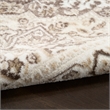Nourison Home Dekor 4' x 6' Polyester Brown Ivory Area Rug