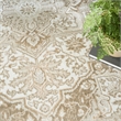Nourison Home Dekor 5' x 7' Polyester Ivory Taupe Area Rug