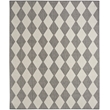 Nourison Home Positano 7' x 10' Fabric Charcoal Area Rug