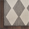 Nourison Home Positano 7' x 10' Fabric Charcoal Area Rug