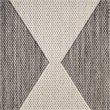 Nourison Home Positano 7' x 10' Fabric Charcoal Area Rug