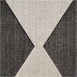 Nourison Home Positano 6' x 9' Fabric Black Area Rug