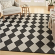 Nourison Home Positano 6' x 9' Fabric Black Area Rug