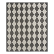 Nourison Home Positano 6' x 9' Fabric Black Area Rug
