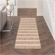 Nourison Home Positano 6' Runner Jute Ivory Area Rug