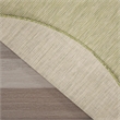 Nourison Home Positano 6' x Round Fabric Green Area Rug