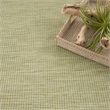 Nourison Home Positano 6' x Round Fabric Green Area Rug