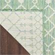 Nourison Home Positano 10' Runner Fabric Blue Green Area Rug