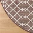 Nourison Home Positano 6' x Round Fabric Natural Area Rug