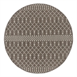 Nourison Home Positano 8' x Round Fabric Natural Area Rug