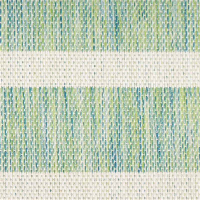 Nourison Home Positano 6' Runner Fabric Blue Green Ivory Area Rug