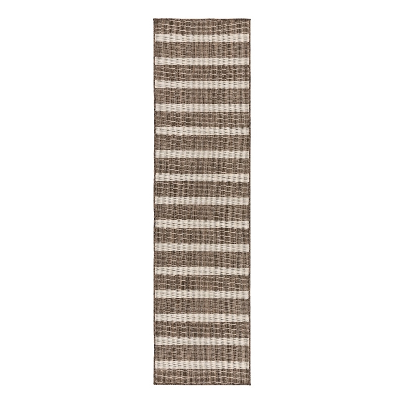 Nourison Home Positano 6' Runner Fabric Natural Ivory Area Rug
