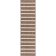 Nourison Home Positano 8' Runner Fabric Natural Ivory Area Rug