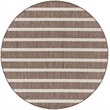 Nourison Home Positano 6' x Round Fabric Natural Ivory Area Rug