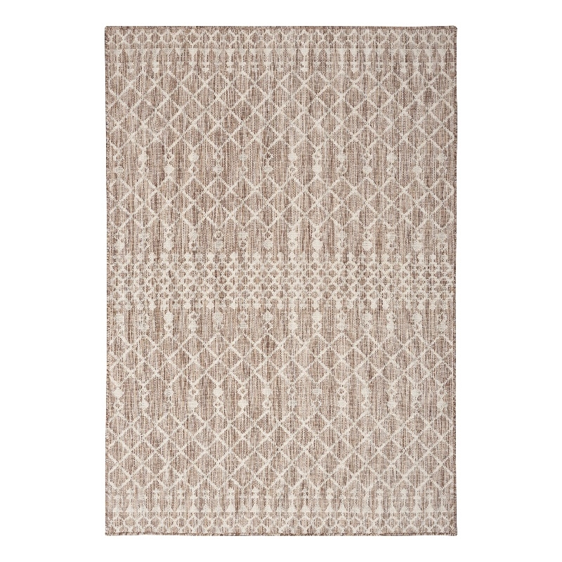 Nourison Positano 4' x 6' Fabric Beige Area Rug