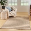 Nourison Positano 4' x 6' Fabric Beige Ivory Area Rug