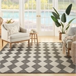 Nourison Home Positano 5' x 7' Fabric Charcoal Area Rug