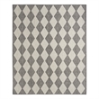 Nourison Home Positano 5' x 7' Fabric Charcoal Area Rug