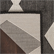 Nourison Home Positano 4' x 6' Fabric Black Area Rug