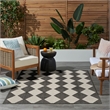 Nourison Home Positano 4' x 6' Fabric Black Area Rug