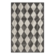 Nourison Home Positano 4' x 6' Fabric Black Area Rug