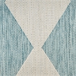 Nourison Home Positano 7' x 10' Fabric Aqua Area Rug