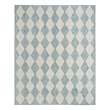 Nourison Home Positano 7' x 10' Fabric Aqua Area Rug