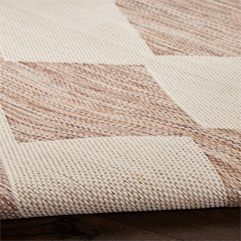 Nourison Home Positano 7' x 10' Fabric Beige Area Rug
