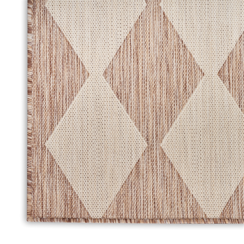 Nourison Home Positano 7' x 10' Fabric Beige Area Rug