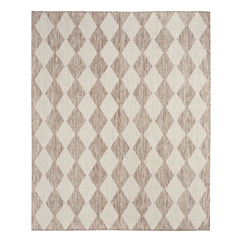 Nourison Home Positano 7' x 10' Fabric Beige Area Rug