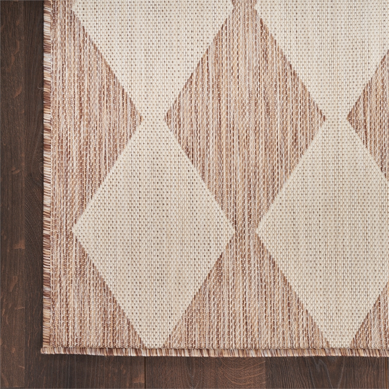 Nourison Home Positano 8' x 10' Fabric Beige Area Rug