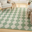 Nourison Home Positano 5' x 7' Fabric Blue Green Area Rug