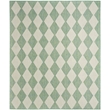 Nourison Home Positano 5' x 7' Fabric Blue Green Area Rug