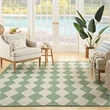 Nourison Home Positano 7' x 10' Fabric Blue Green Area Rug