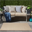 Nourison Home Nordic 8' x 10' PolyesterIvory Blue Area Rug