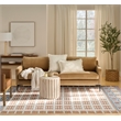 Nourison Home Nordic 8' x 10' PolyesterIvory Rust Area Rug