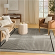 Nourison Home Nordic 8' x 10' Polyester Ivory Grey Area Rug