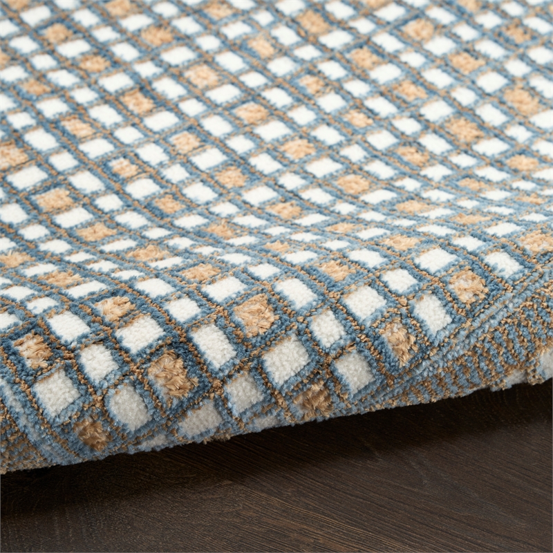 Nourison Home Nordic 4' x 6' PolyesterMulticolor Area Rug