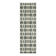 Nourison Home Nordic 6' Runner Polyester Blue Green Area Rug