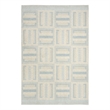 Nourison Home Nordic 4' x 6' PolyesterIvory Blue Area Rug