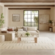 Nourison Home Nordic 8' x 10' Polyester Ivory Blue Area Rug
