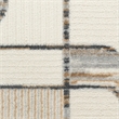 Nourison Home Nordic 6' Runner Polyester Ivory Multicolor Area Rug