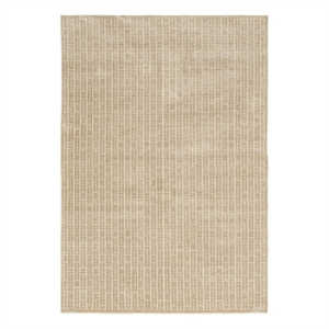 Nourison Home Washable Charm 4' x 6' Polyester Beige Ivory Area Rug